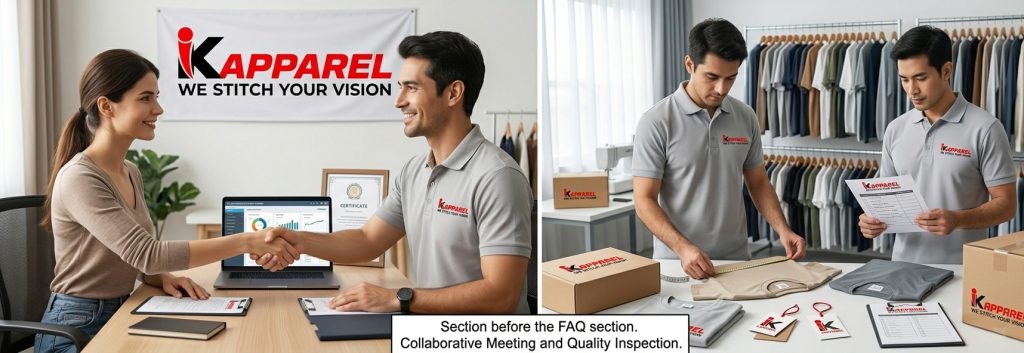 building a long-term relationship with a private label clothing manufacturer