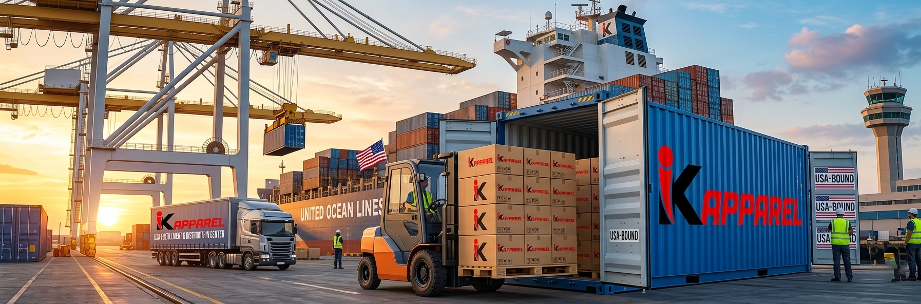 Custom clothing manufacturing shipping costs from Asia to USA