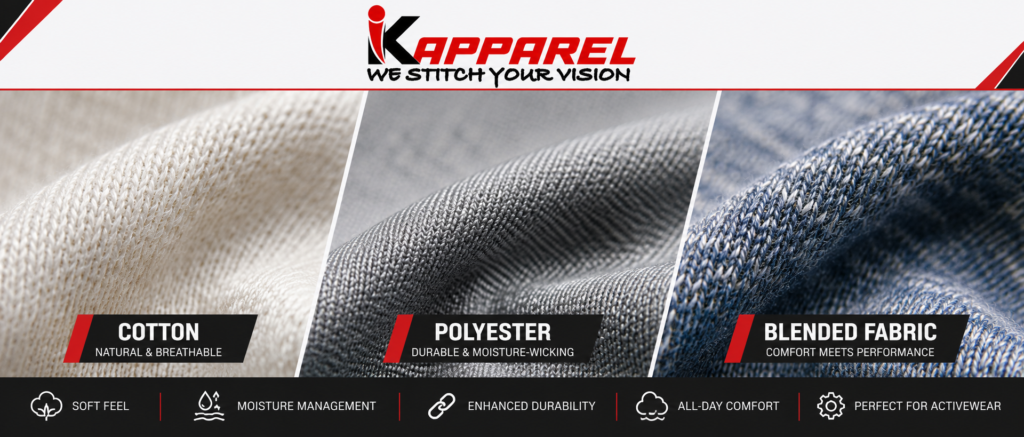 fabric texture comparison for custom sportswear